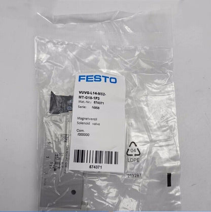 1PC   Festo VUVG-L14-M52-MT-G18-1P3 Solenoid Valve Free Shipping