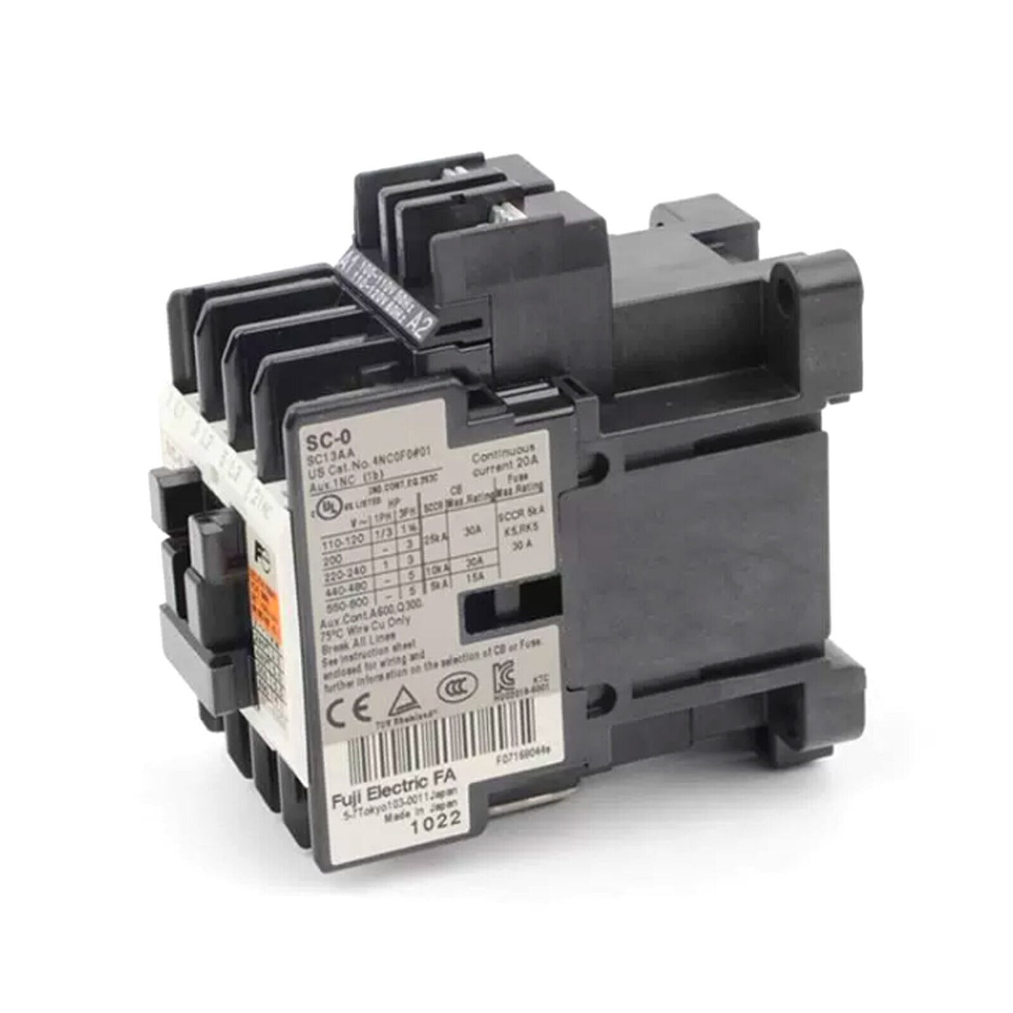Fuji Contactor SC-0 1PC AC110V - FUJI
