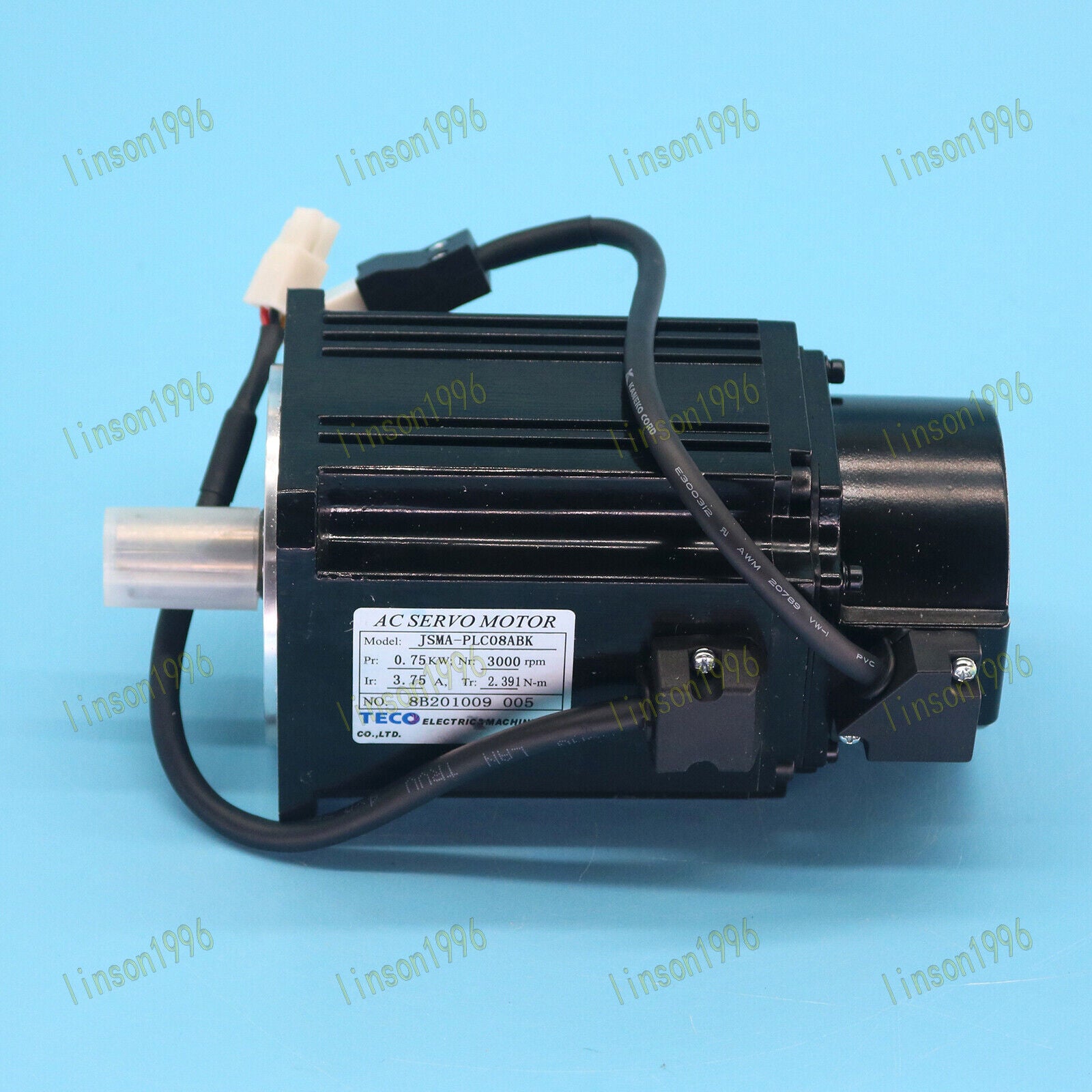 new 1PC  TECO AC Servo Motor JSMA-PLC08ABK 750W ship TECO