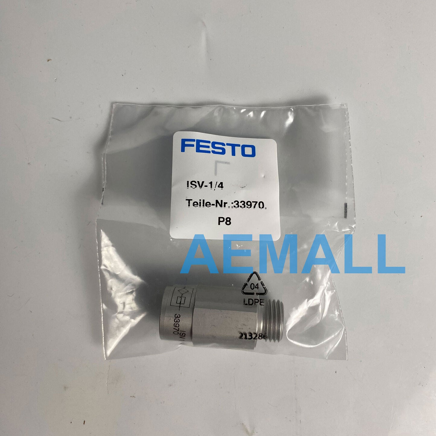 1pcs Festo ISV-1/4 33970 Vacuum Security Valve