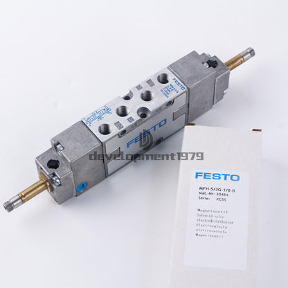 new 1PC FESTO MFH-5/3G-1/8-B 30484 Air Solenoid Valve
