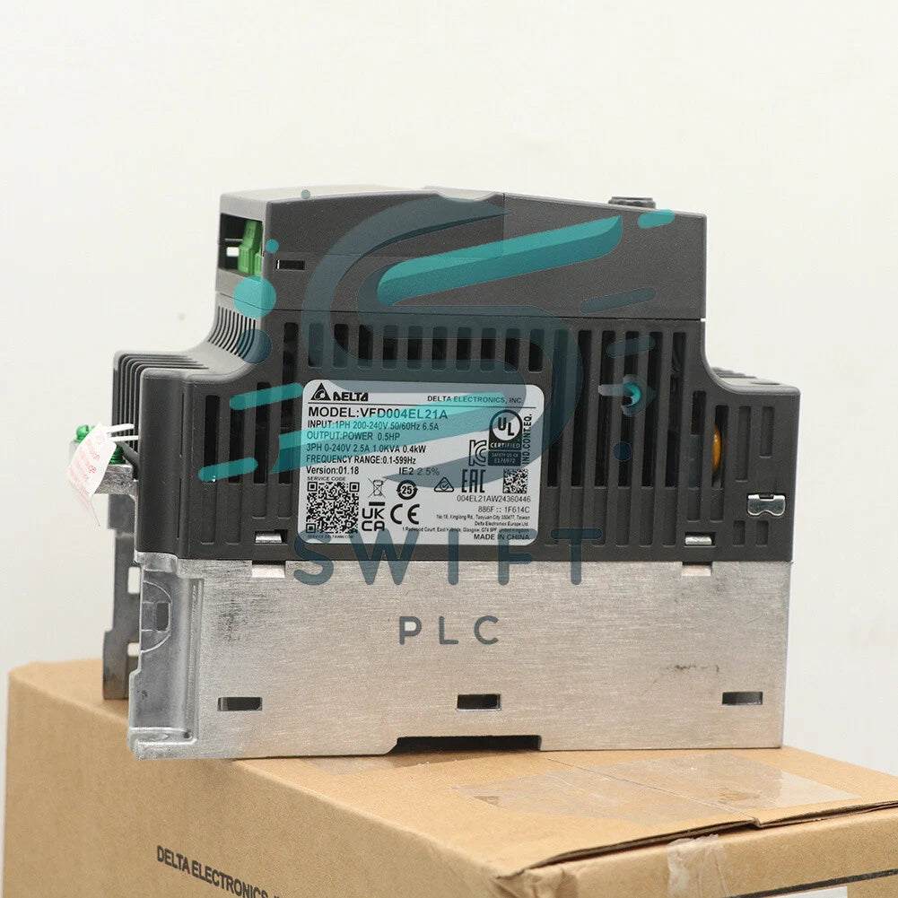 1PCS DELTA Inverter Frequency converter VFD004EL21A 400W 220V