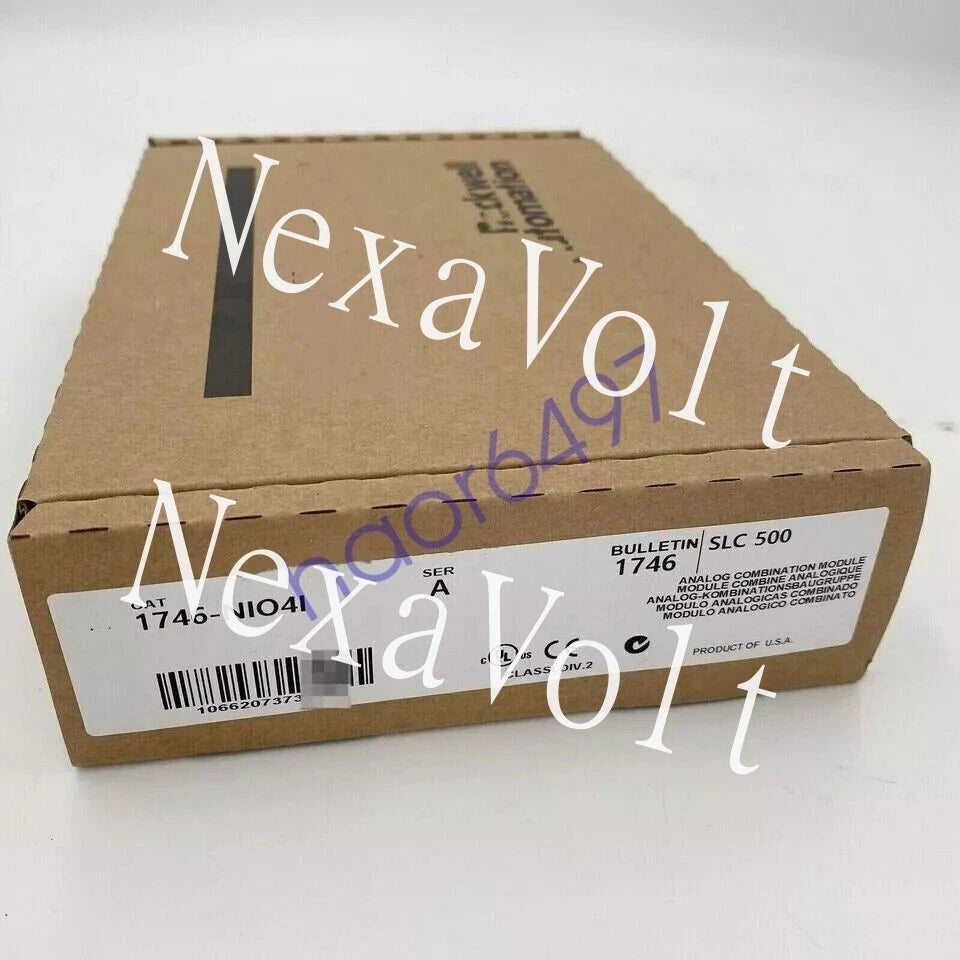 Factroy Sealed AB 1746-NIO4I SLC 500 Analog Output Module 1746NIO4I