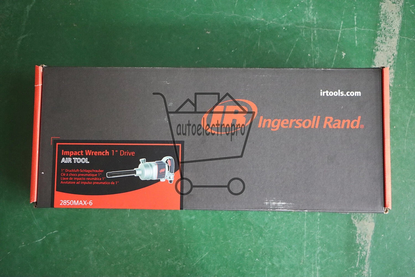 Ingersoll Rand 2850MAX-6 1" 5,500 rpm Impact Wrench with 6-Inch Anvil Extension