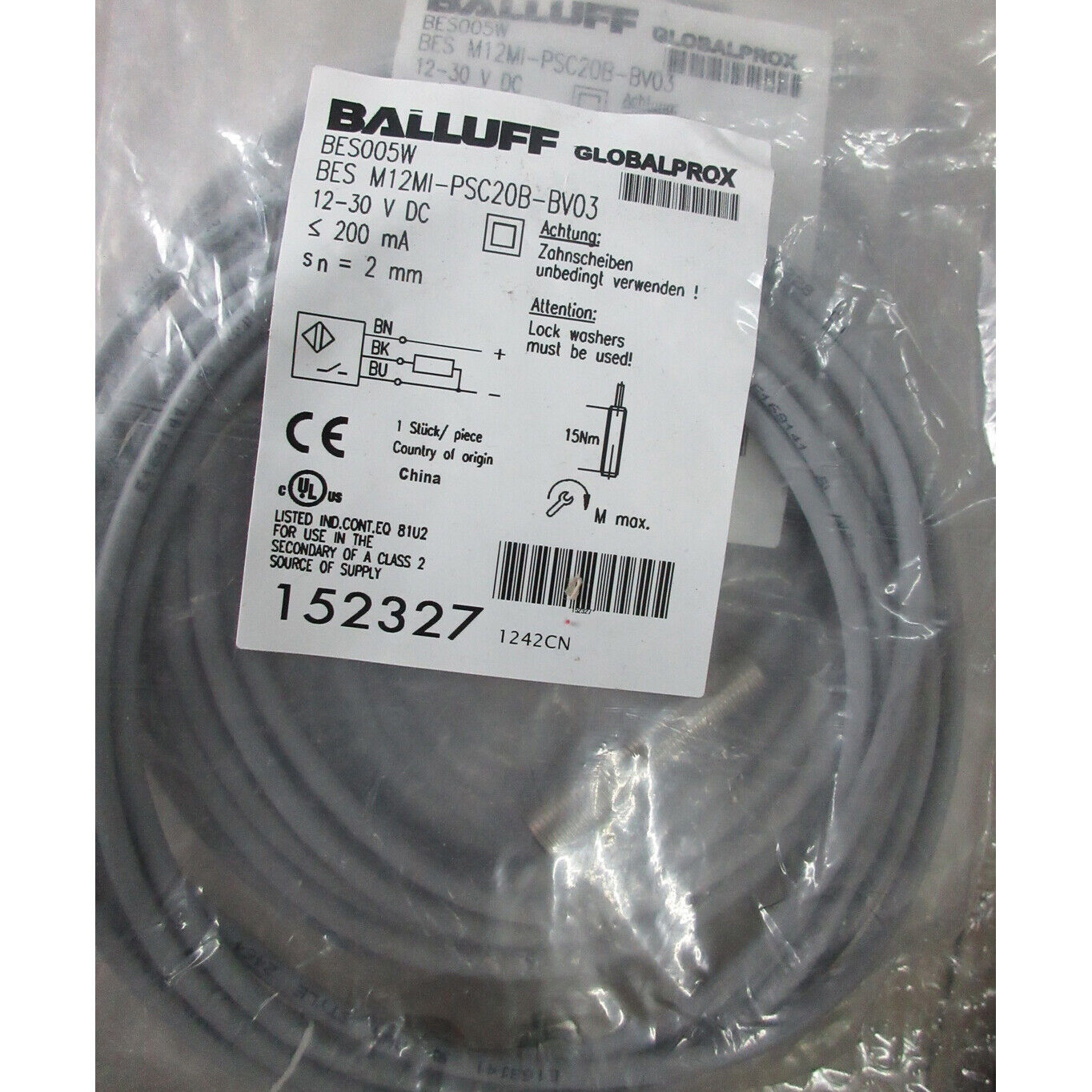 new 1PC BALLUFF Proximity Switch BES M12MI-PSC20B-BV03 SHIP - KOEED