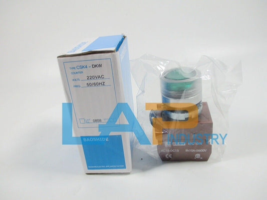 Reny R9C10VN 22mm Metal Flat Light Button Switch - 1PCS - RENY