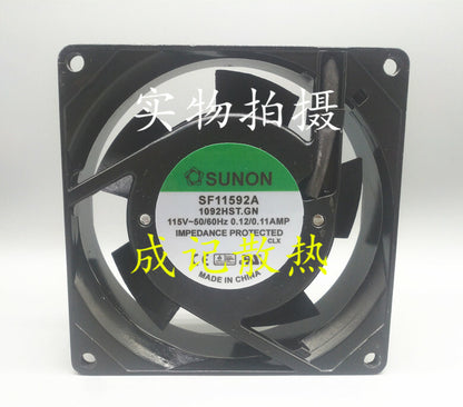 1pcs SUNON SF11592A 1092HST.GN 9025 AC115V cooling fan