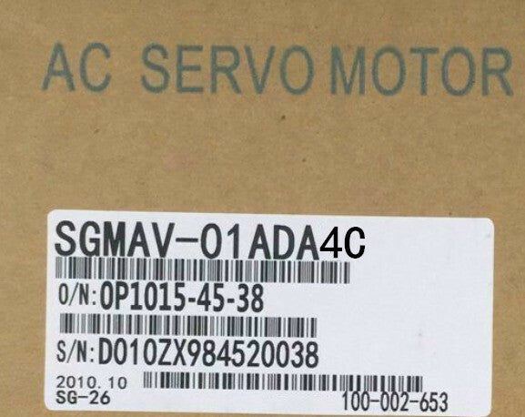 1PC YASKAWA AC SERVO MOTOR SGMAV-01ADA4C