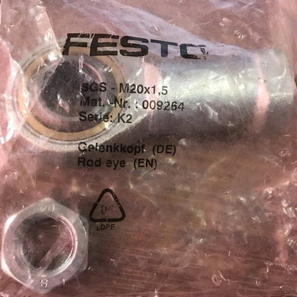 FESTO Rod Eye Model SGS-M20X1,5 009264 - FESTO