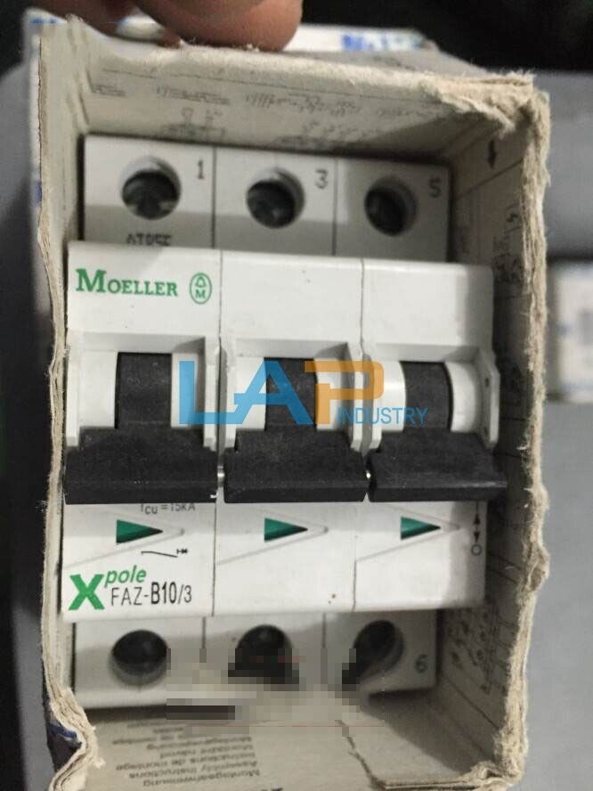 MOELLER FAZ-B10/3 Miniature Circuit Breaker 10A 3P 15KA - MOELLER
