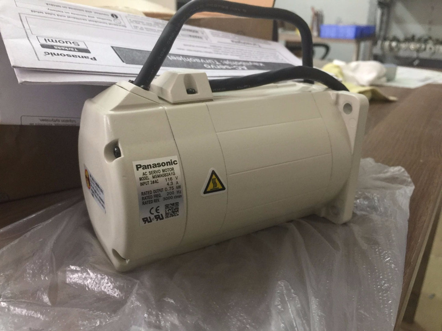 PANASONIC AC SERVO MOTOR MSMA082A1G