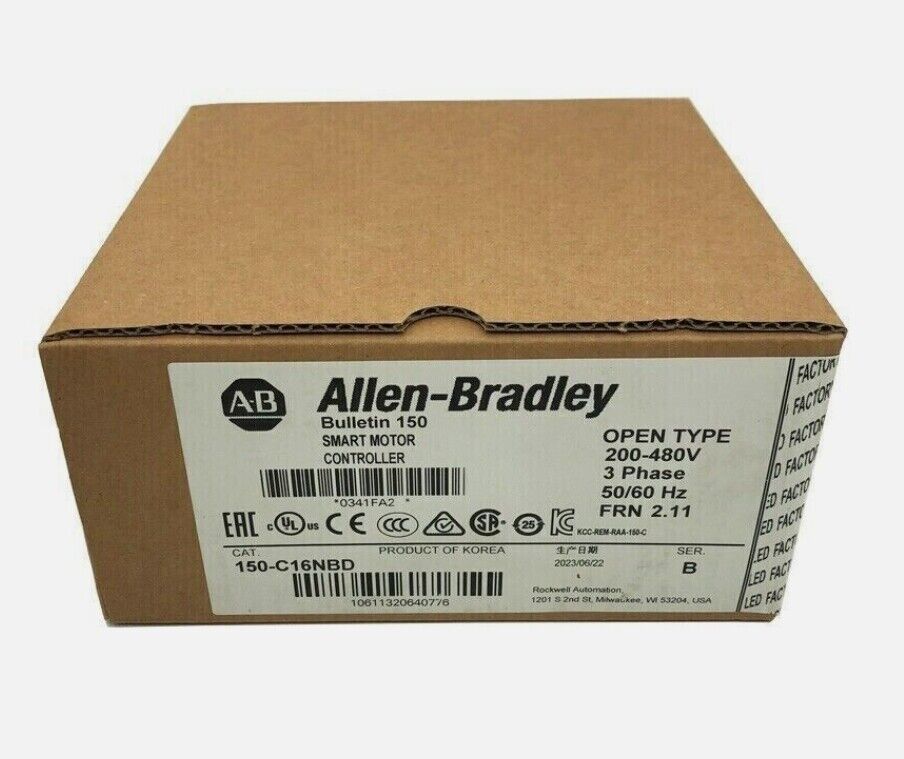 Allen-Bradley SMC-3 Smart Motor Controller 150-C16NBD - ALLEN-BRADLEY