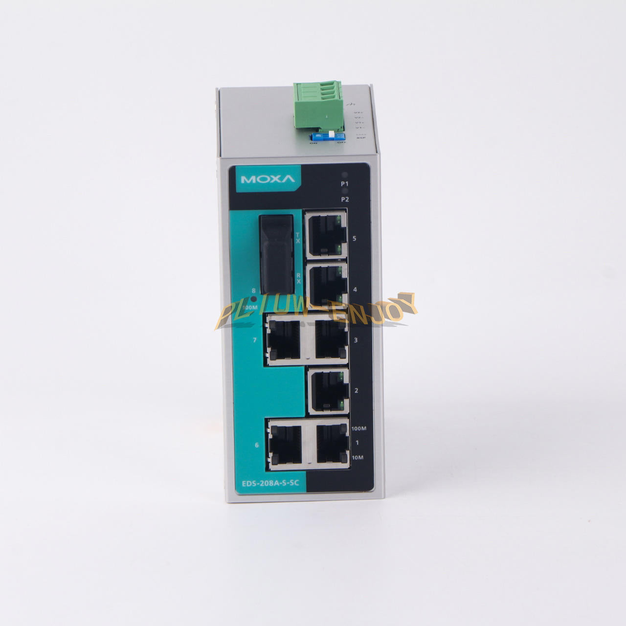 new 1PCS   MOXA EDS-208A-S-SC Industrial Ethernet switch