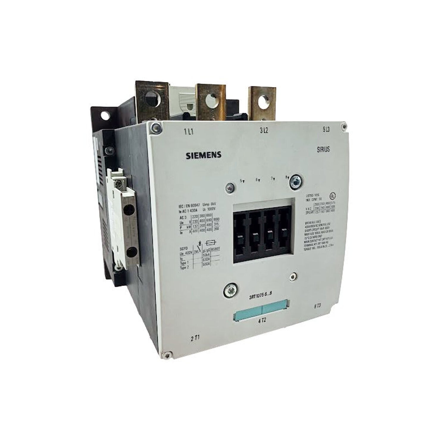 1PC Contactor 3RT1075-6AF36 - ALTURA