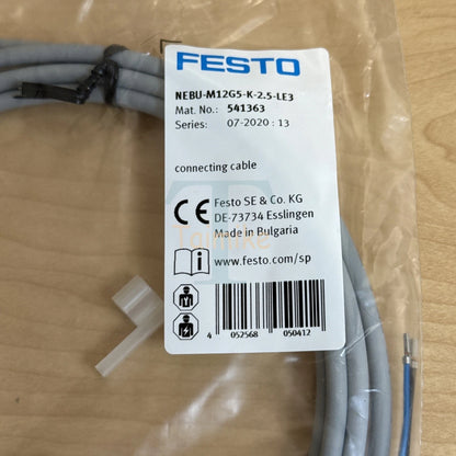 ! FESTO NEBU-M12G5-K-2.5-LE3 Connecting Cable 541363