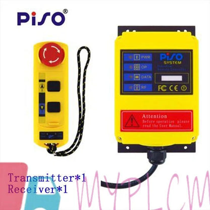 PISO A2S AC36V/220/380V DC24V Industrial Wireless Remote Control For Hoist Crane