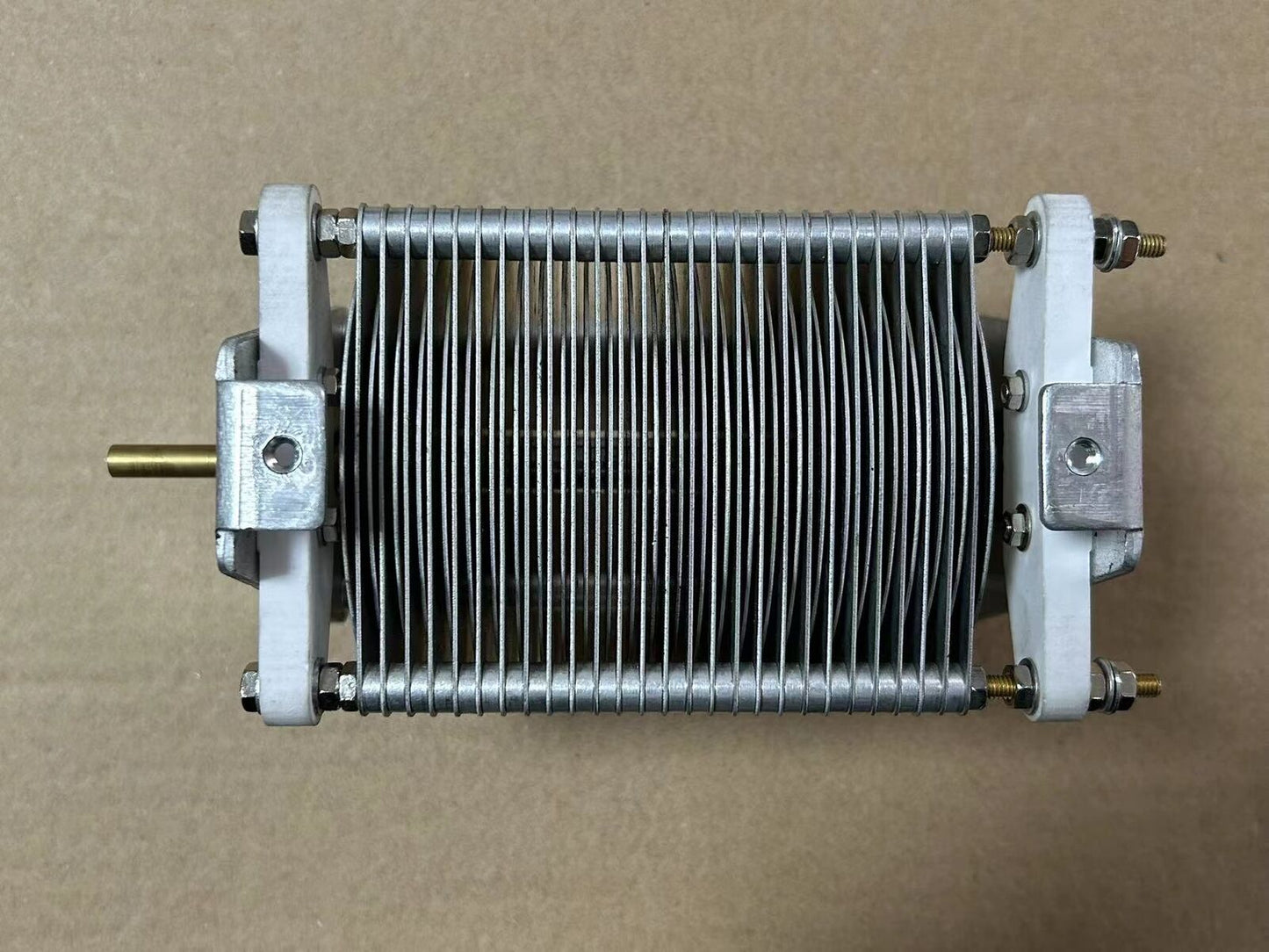 new Single-unit Air Dielectric Variable Capacitor 20-1000PF 1000V with knob - KOEED