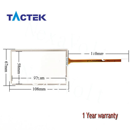 for 6AV2123-2DB03-0AX0 KTP400 + Membrane Keypad 6AV2 123-2DB03-0AX0 Touch Screen