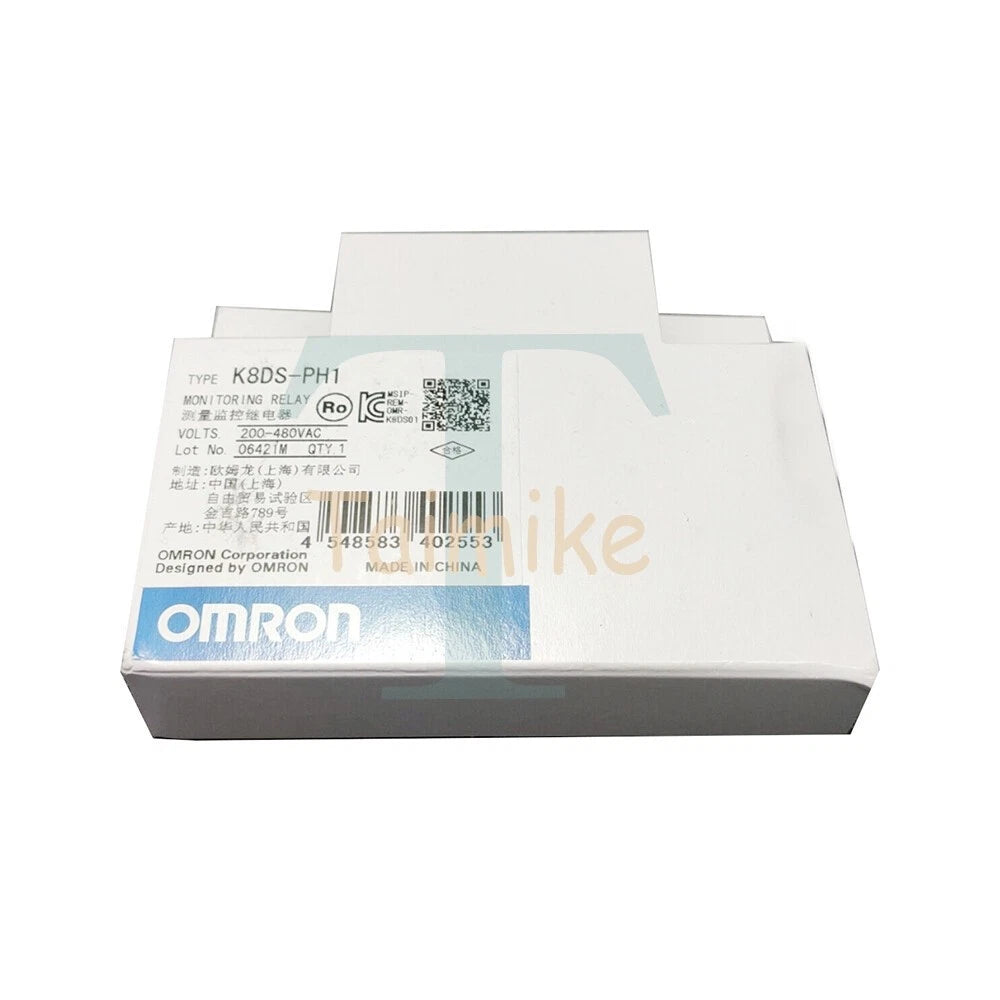 Omron K8DS-PH1 3-Phase Sequence Phase-loss Industrial Relay SPDT in Box #S