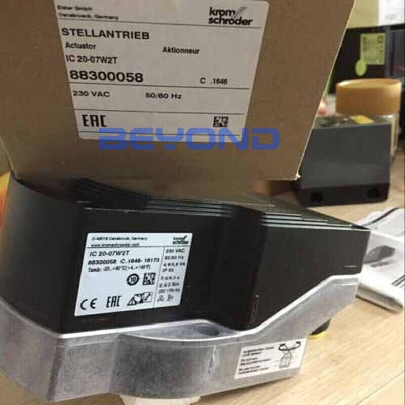 new 1PC For Krom Schroder IC 20-07W2T Electric actuator IC20-07W2T 88300058 - KOEED