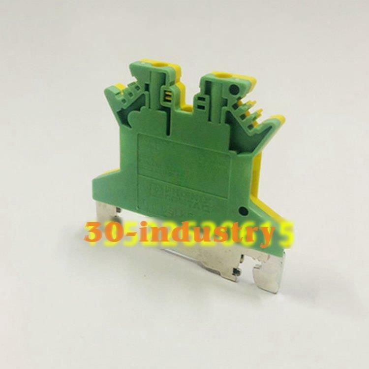10 Pcs Phoenix Contact USLKG 1.5N Ground Terminal Blocks - PHOENIX CONTACT