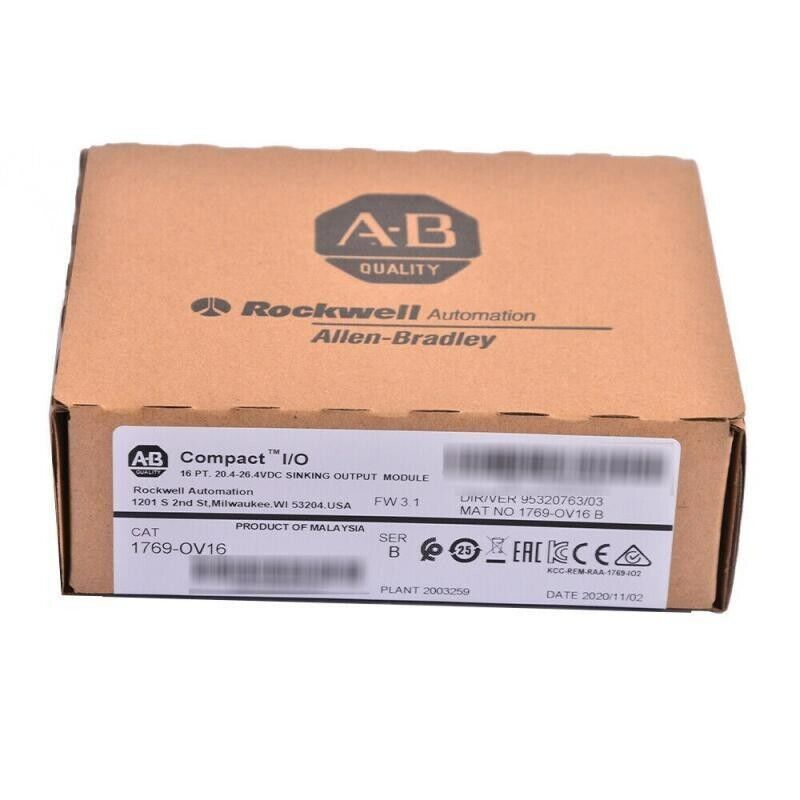 1769-OV16 AB Original Sealed CompactLogix Sink Module 24VDC - COMPACTLOGIX