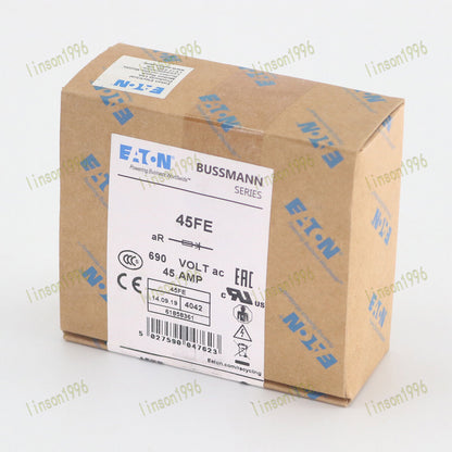 10-Piece Bussmann Eaton Fuse Set, 45Amp, 690V, Fast shipping - BUSSMANN EATON