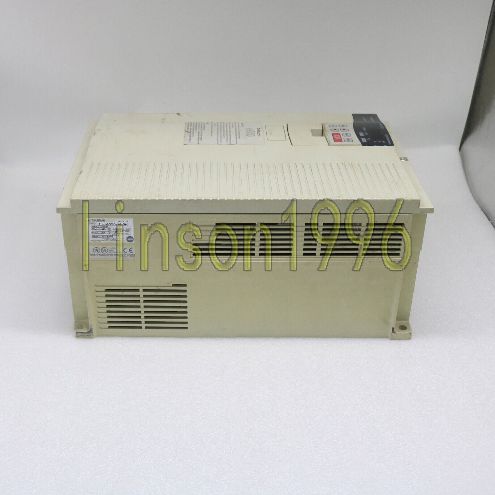 Mitsubishi Inverter FR-A520-18.5K 220V 18.5KW Used Condition Tested - ONE MITSUBISHI