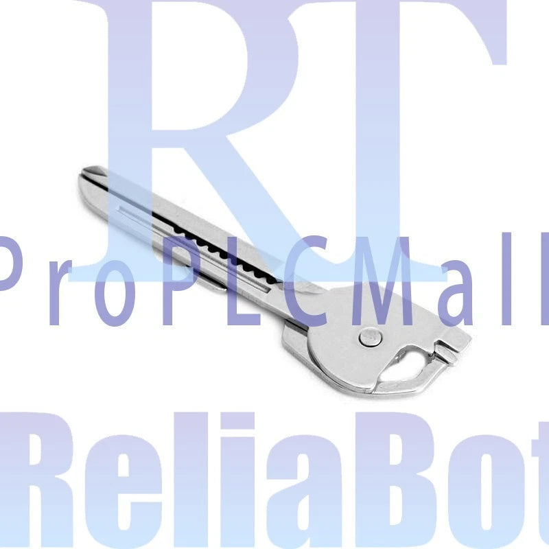 6-in-1 Utili Key Tool Keyring Keychain Multifunction Stainless Steel 1x
