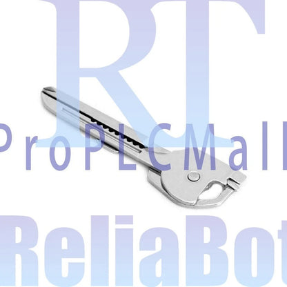 6-in-1 Utili Key Tool Keyring Keychain Multifunction Stainless Steel 1x