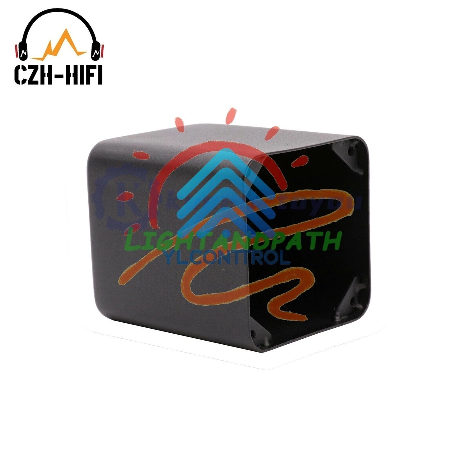 1PC AMPLIFIER TRANSFORMER COVER 85x85x100mm Iron Triode AUDIO Enclosure Case DIY