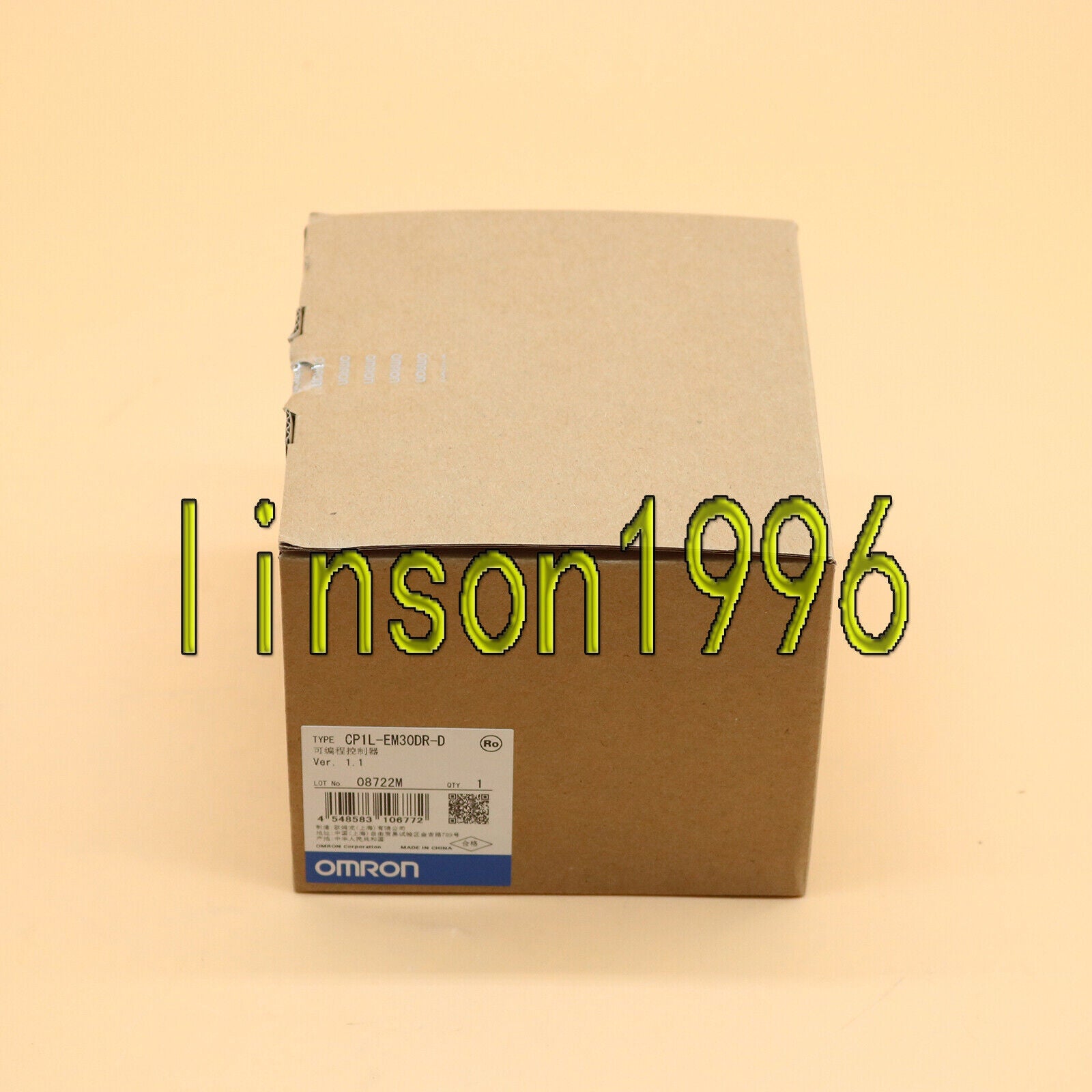 Omron PLC CP1L-EM30DR-D One Year - OMRON