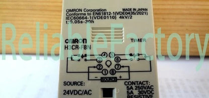 H3CR-F8N H3CR F8N 100-240VAC Omron Timer Relay free shipping