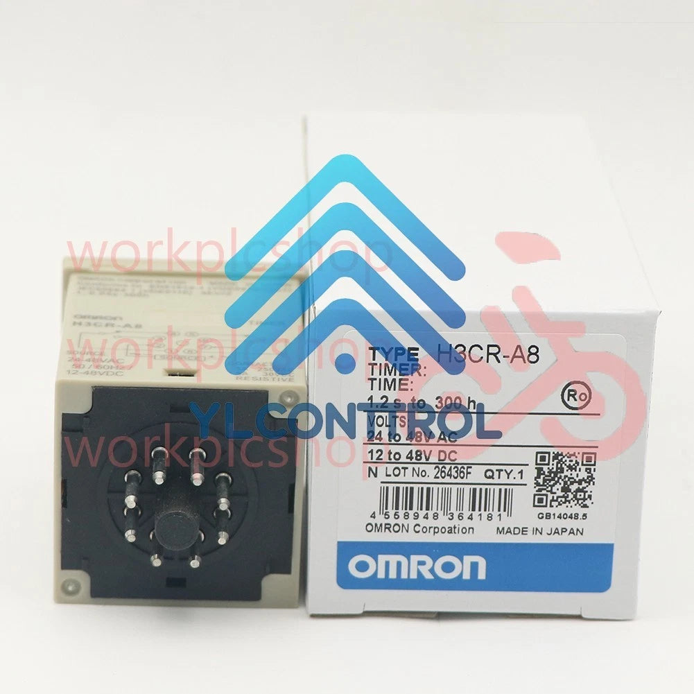 1PCS Omron H3CR-A8 H3CRA8 24-48VAC 12-48VDC Timer