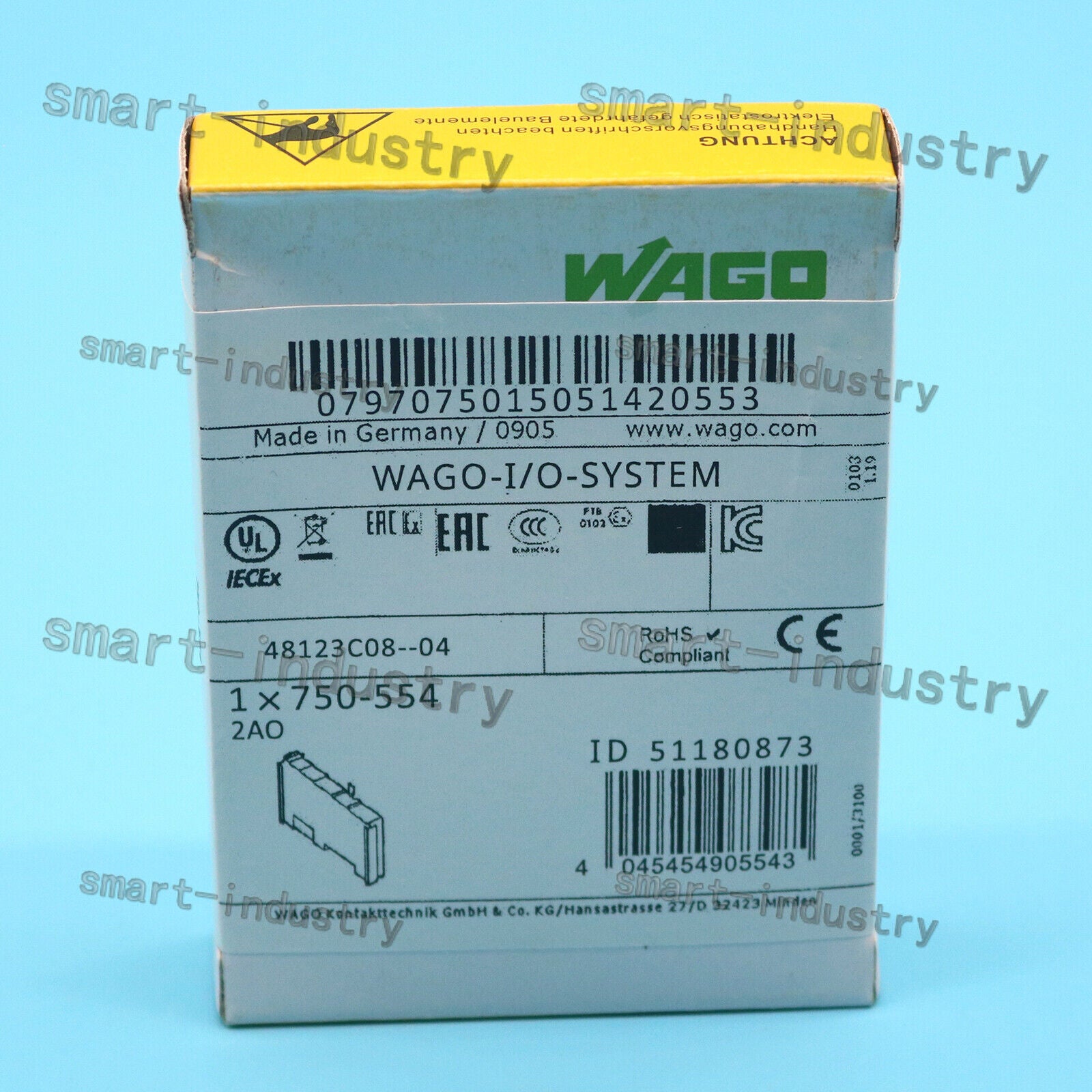 new ONE   WAGO 750-554 Module In Box Ship