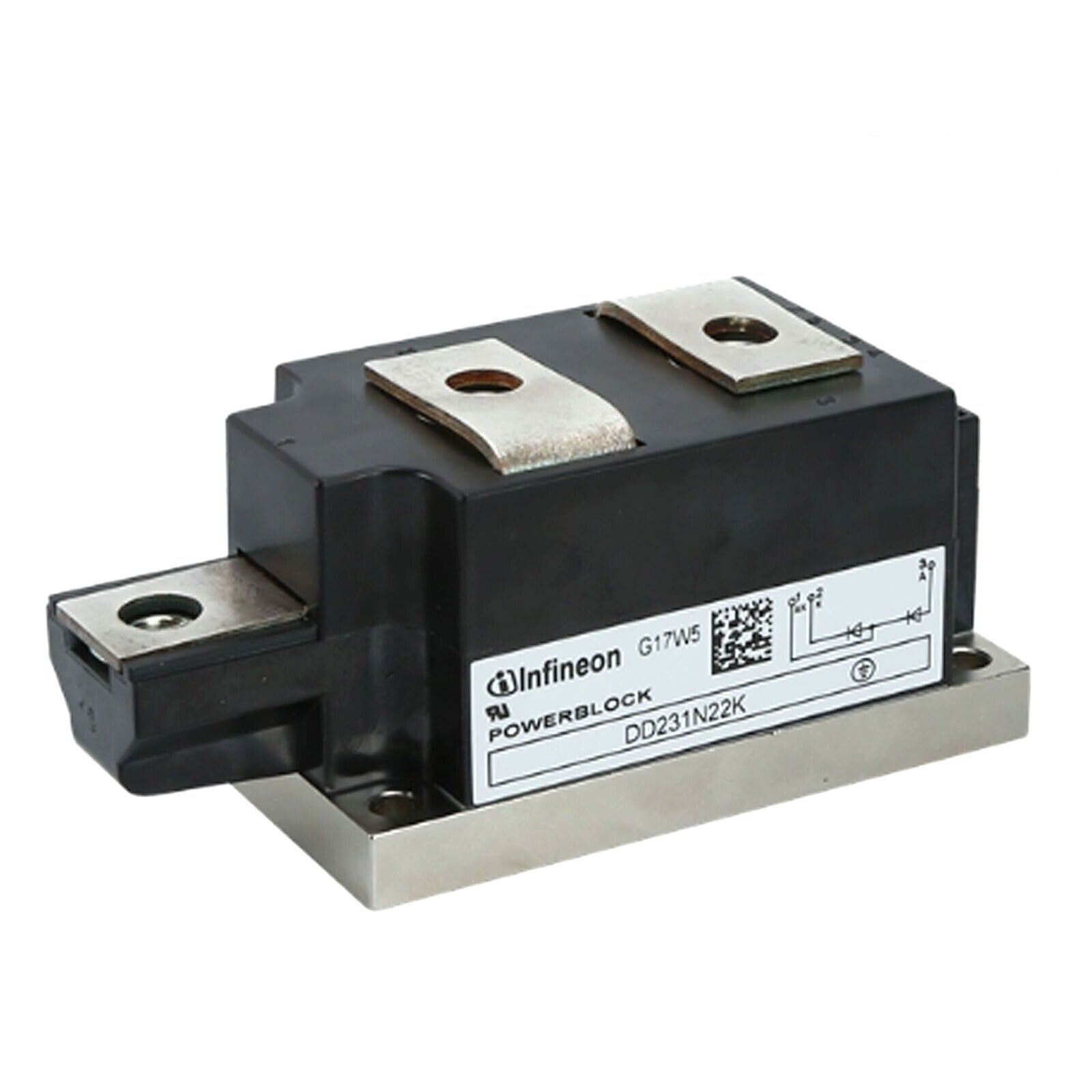 1PCS INFINEON/EUPEC DD231N22K Power Supply Module, High-Efficiency, 5V 1A, 5W, 40-85°C, USB-C - INFINEON/EUPEC