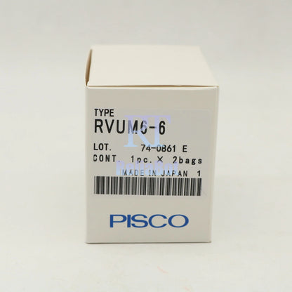 PISCO RVUM6-6 2PCS/Box