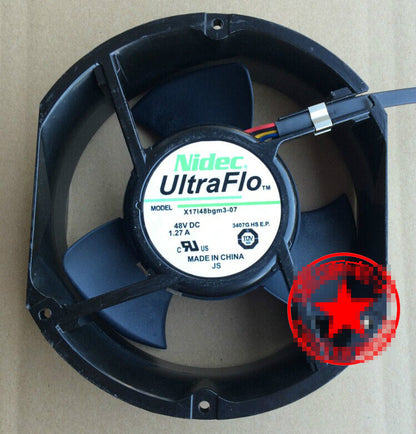 1pcs Nidec X17L48BGM3-07 172 * 150 * 51mm 48V 1.27A fan