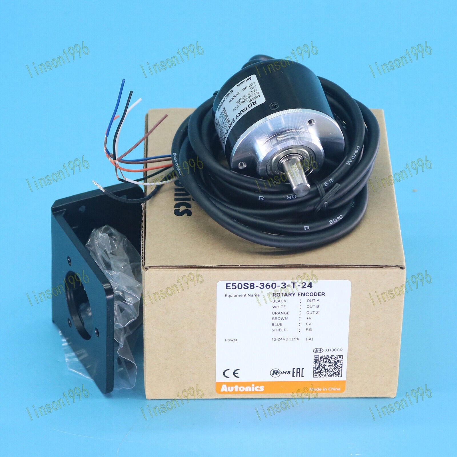 new 1PC  E50S8-360-3-T-24 For Autonics rotary encoder Fast Delivery