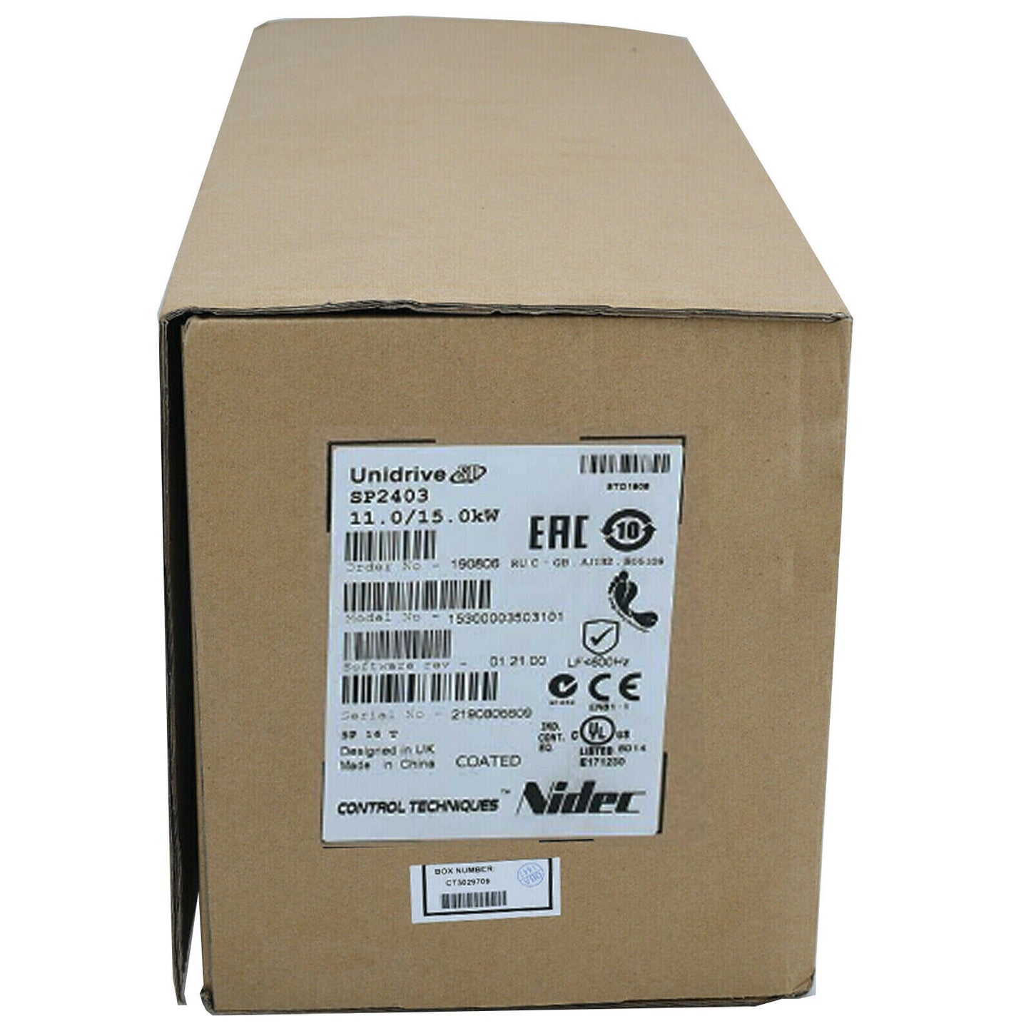 Nidec Emerson SP2403 Unidrive SP 11kW Inverter Drive - NIDEC