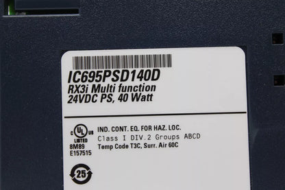 GE Fanuc IC695PSD140D Module - High-Precision Motion Control Module - GE FANUC