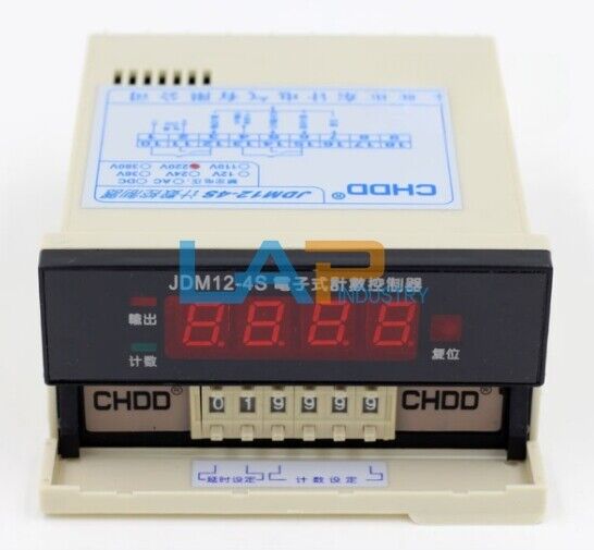 CHDD JDM12-4S Electronic Counting Controller AC220V - 1 Piece - CHDD