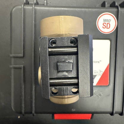 Trijicon MRO SD 2.0 MOA Adjustable Green Dot Coyote Brown Full Co-witness Mount