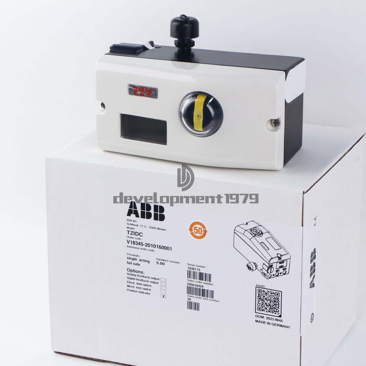 new ONE ABB Valve Positioner V18345-2010160001 - ABB