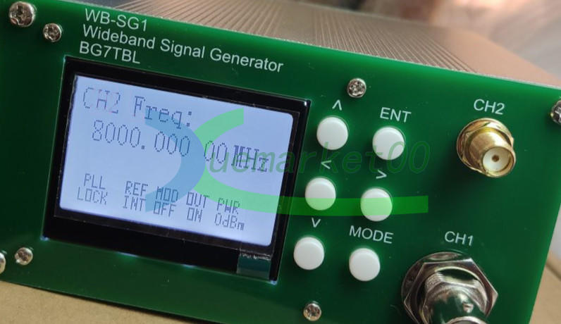 new WB-SG1 1Hz-8GHz Wideband Signal Generator with Make-Break Modulation
