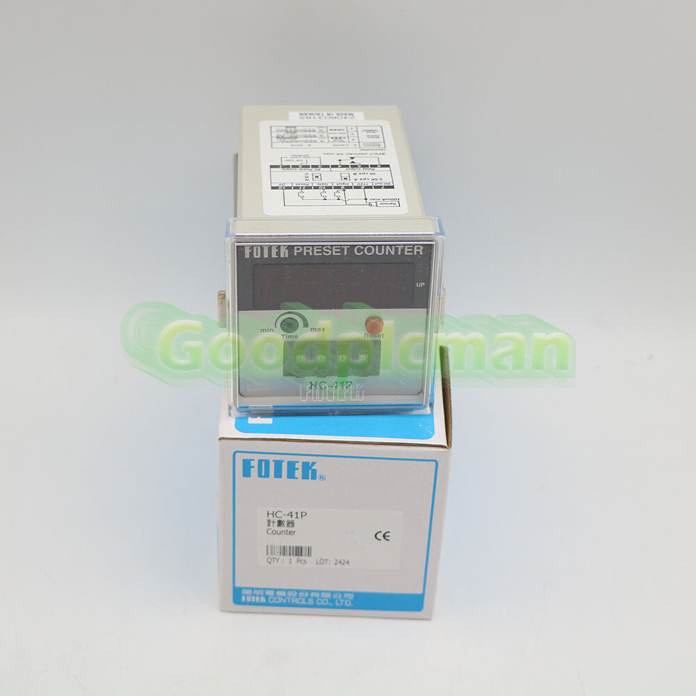 Fotek Counter HC-41P ( HC41P ) 1Pcs*