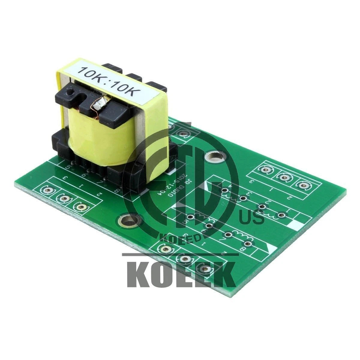 10K:10K Permalloy Audio Isolation Transformer Board Unbalanced Convertor Bulk #k