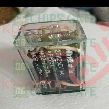 1PCS HG2-DC12V DIP HG Series 20A DPDT 12 VDC Plug-In General Purpose Cube Powe