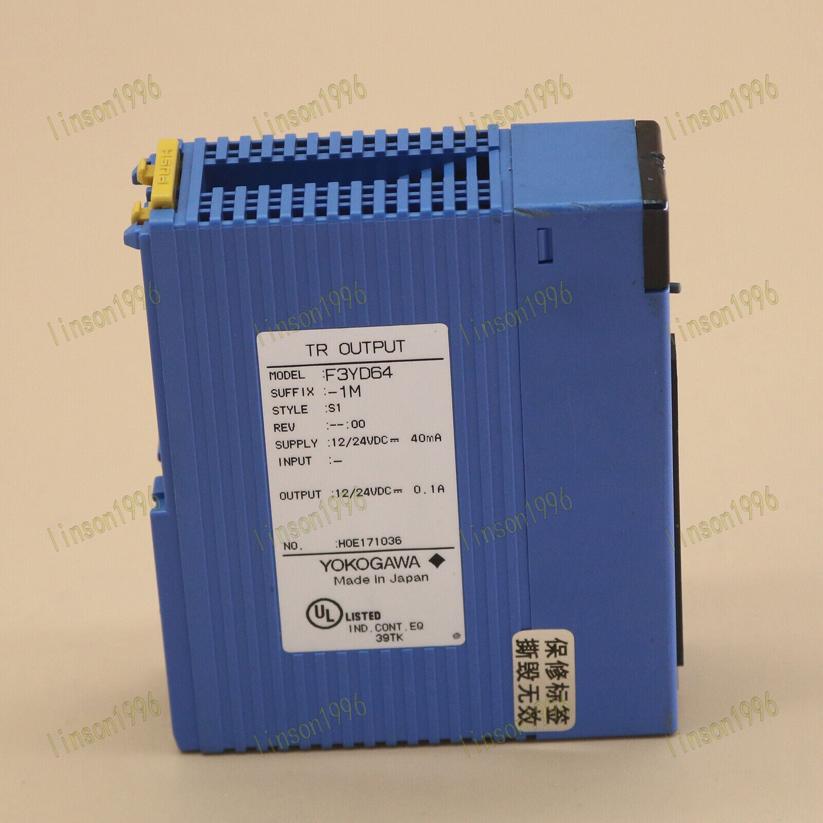 Used Yokogawa F3YD64-1M Module - 1 Unit - YOKOGAWA