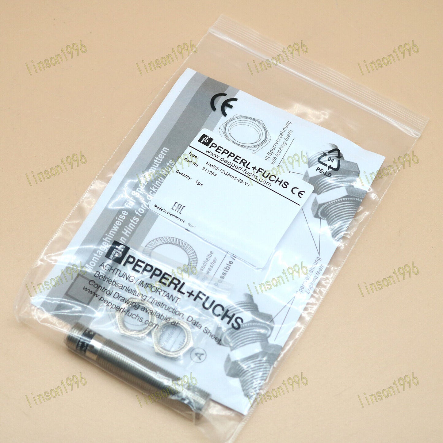 new 1PC For Pepperl+Fuchs NMB5-12GM65-E3-V1 Proximity Switch - KOEED